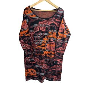 Peruvian Connection Pima Cotton Sweater Dress Medium